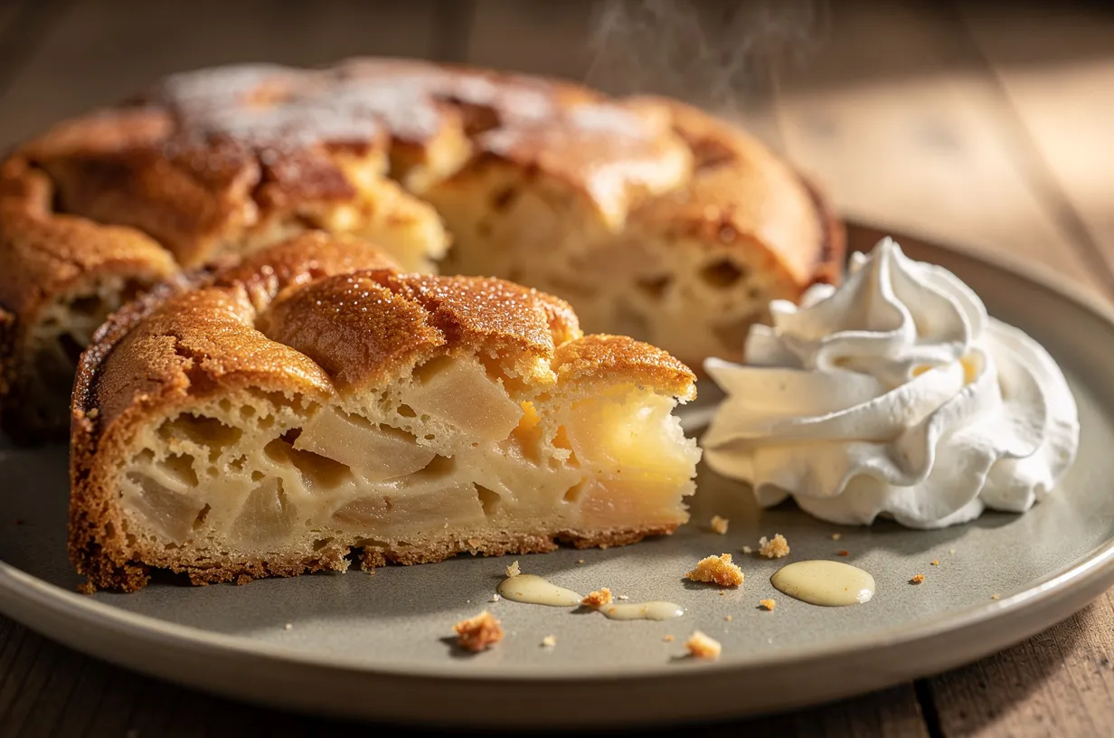 3-Cup Apple Pie Custard Cake with Tart Granny Smith