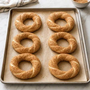 Simit Turco Autentico: Il Pane al Sesamo Croccante