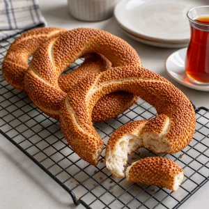 Simit Turco Autentico: Il Pane al Sesamo Croccante