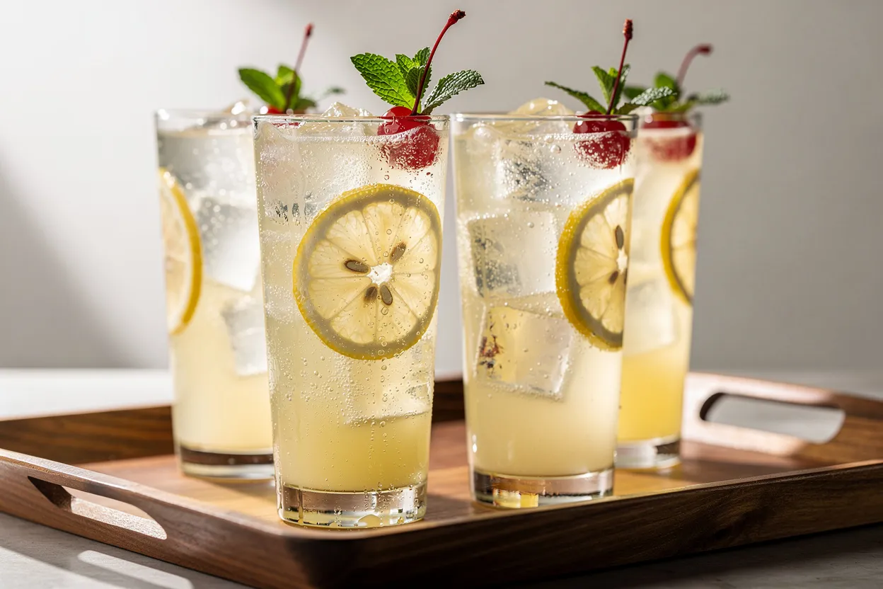 Citrus Collins Mocktail - Non-Alcoholic Tom Collins