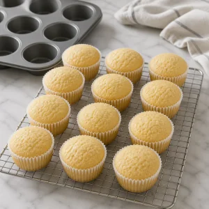 Petits gâteaux coco nature refroidissant sur une grille