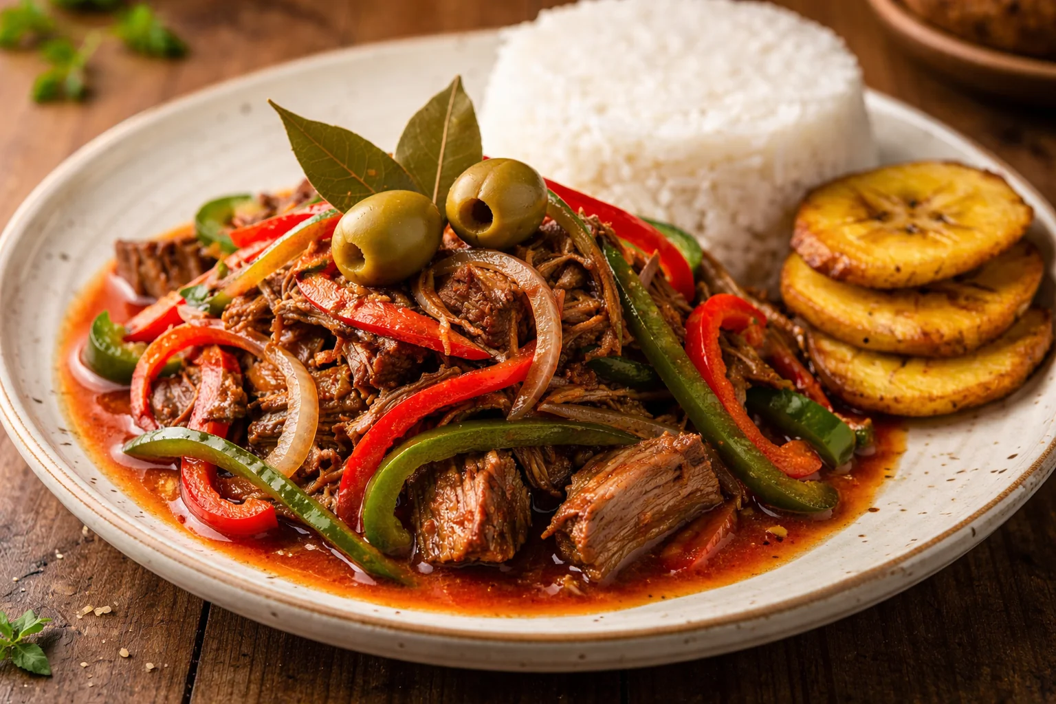 Classic Cuban Ropa Vieja — Shredded Beef in Tomato Sauce