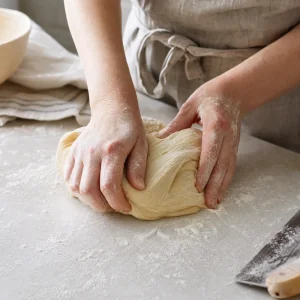 Impasto morbido per sufganiyot lavorato elastico