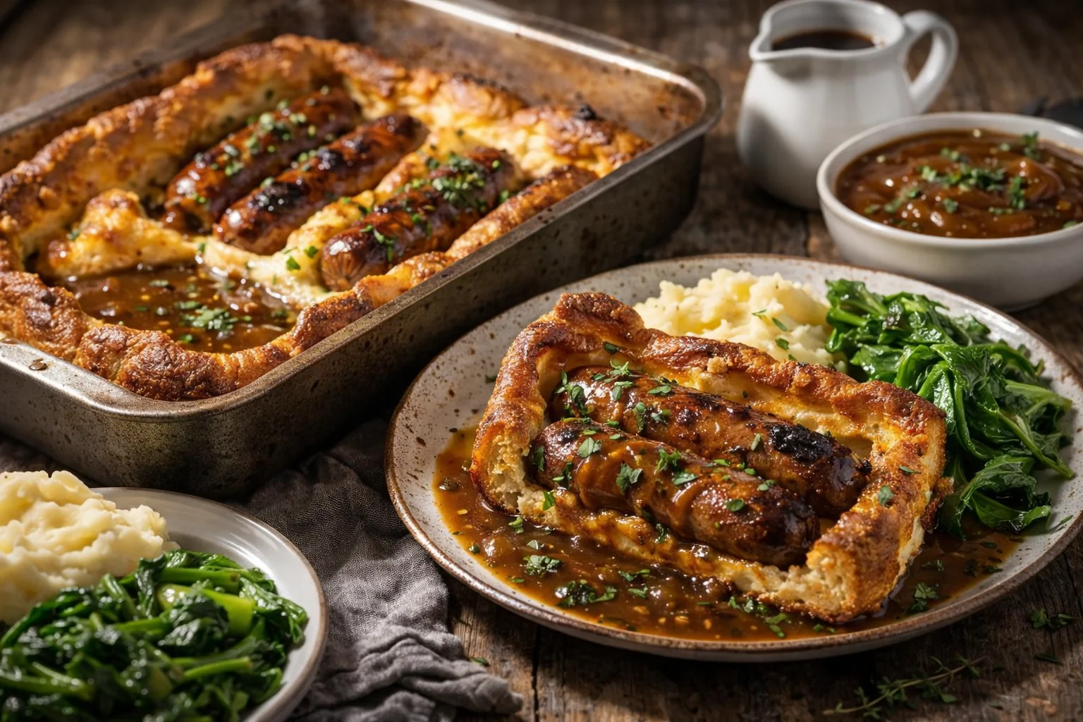 Klassisches Toad in the Hole