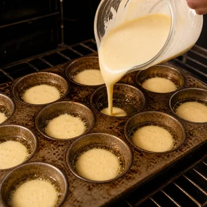 Klassische Yorkshire Puddings – leicht, knusprig, fluffig