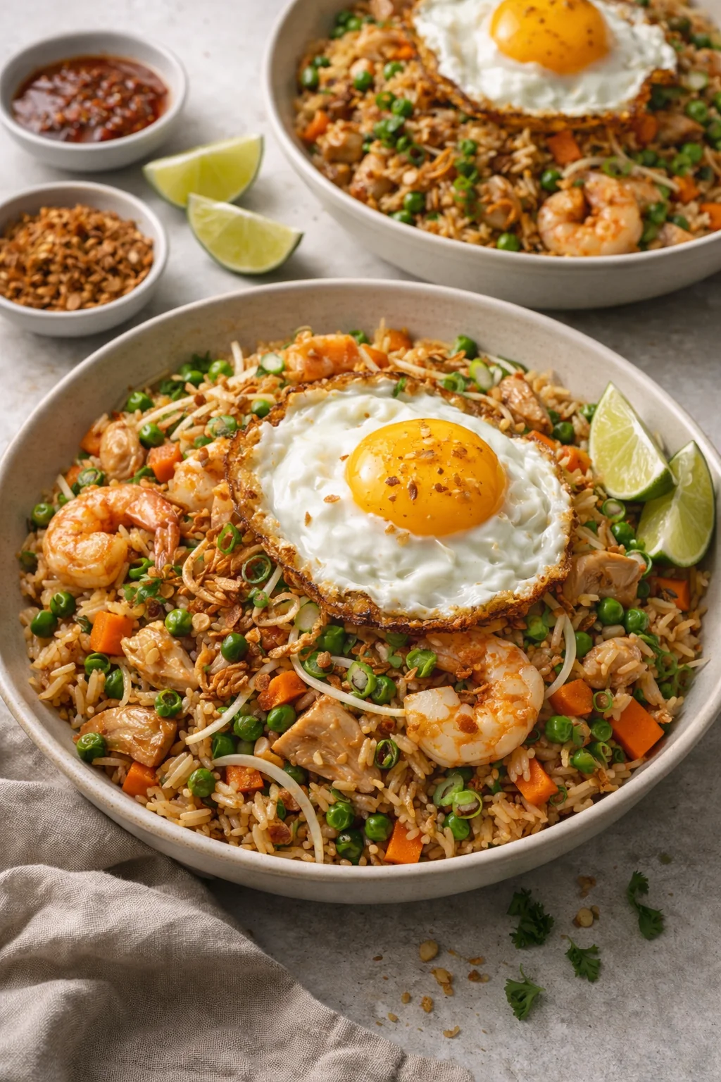 Fragrant Nasi Goreng (Indonesian Fried Rice with Egg)
