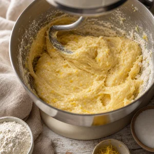 Impasto senza glutine appiccicoso intorno al gancio