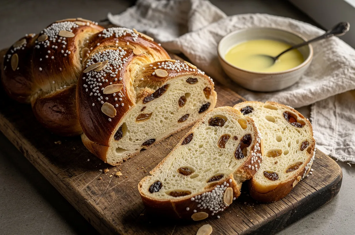 Osterzopf — German Easter Braided Sweet Bread Recipe