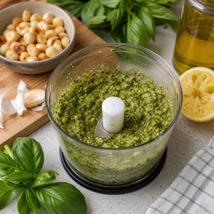Barramundi in Padella con Pesto di Noci Macadamia