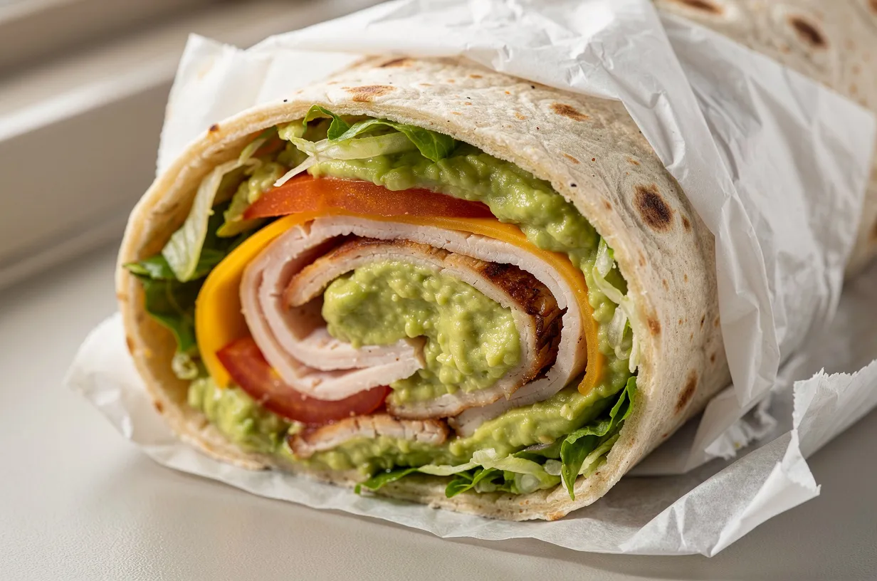 Protein-Packed Turkey Avocado Wraps for School Lunch