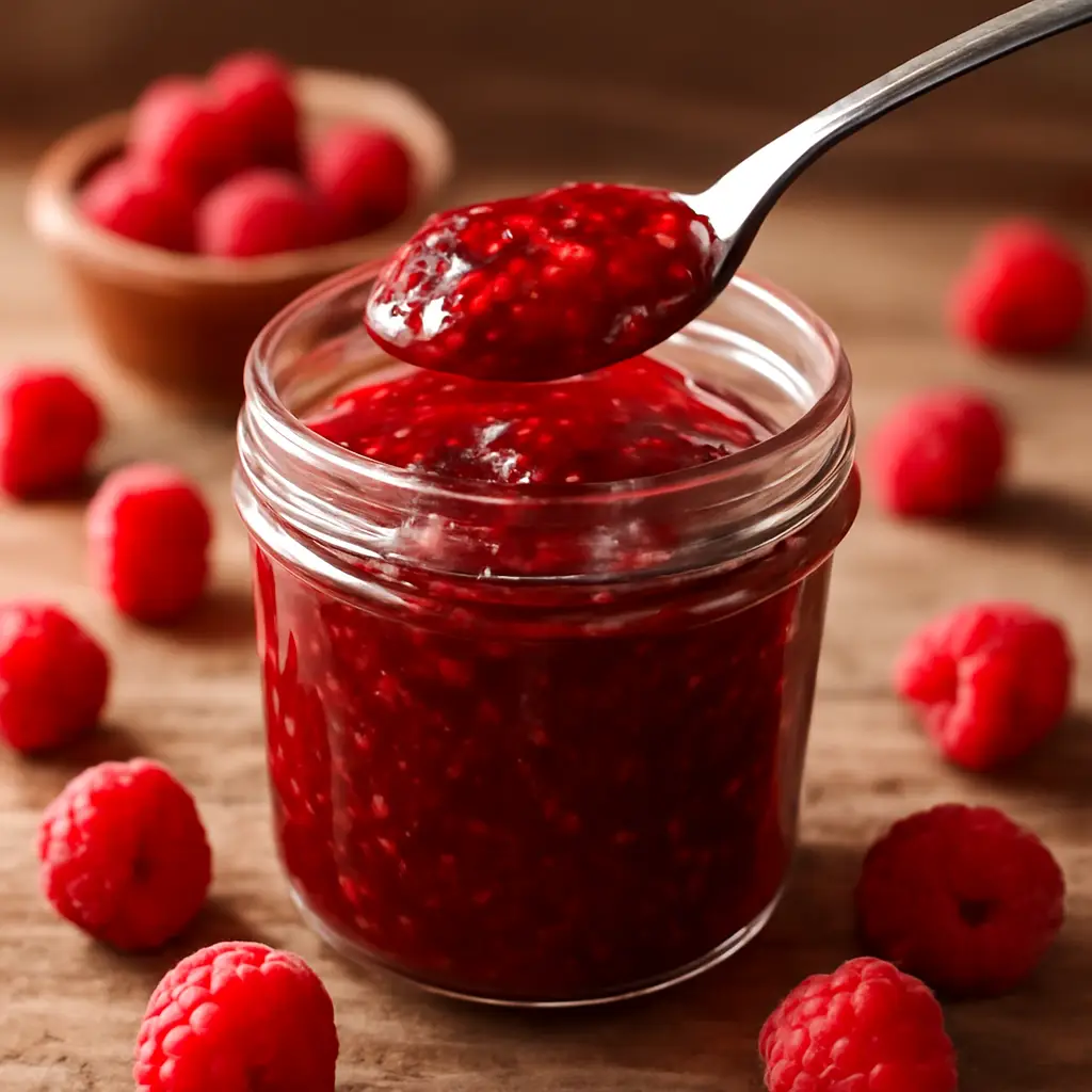Receita de Geleia de Framboesa Caseira, Doce e Saborosa