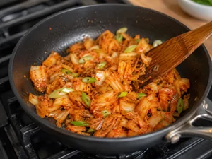 Kimchi Grilled Cheese mit Gochujang-Butter – Würzig & Käsig