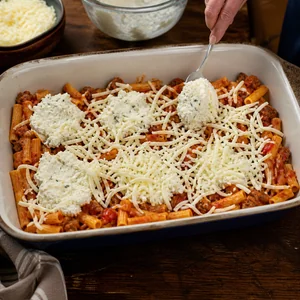 Hearty Southern-Style Baked Ziti with Italian Sausage