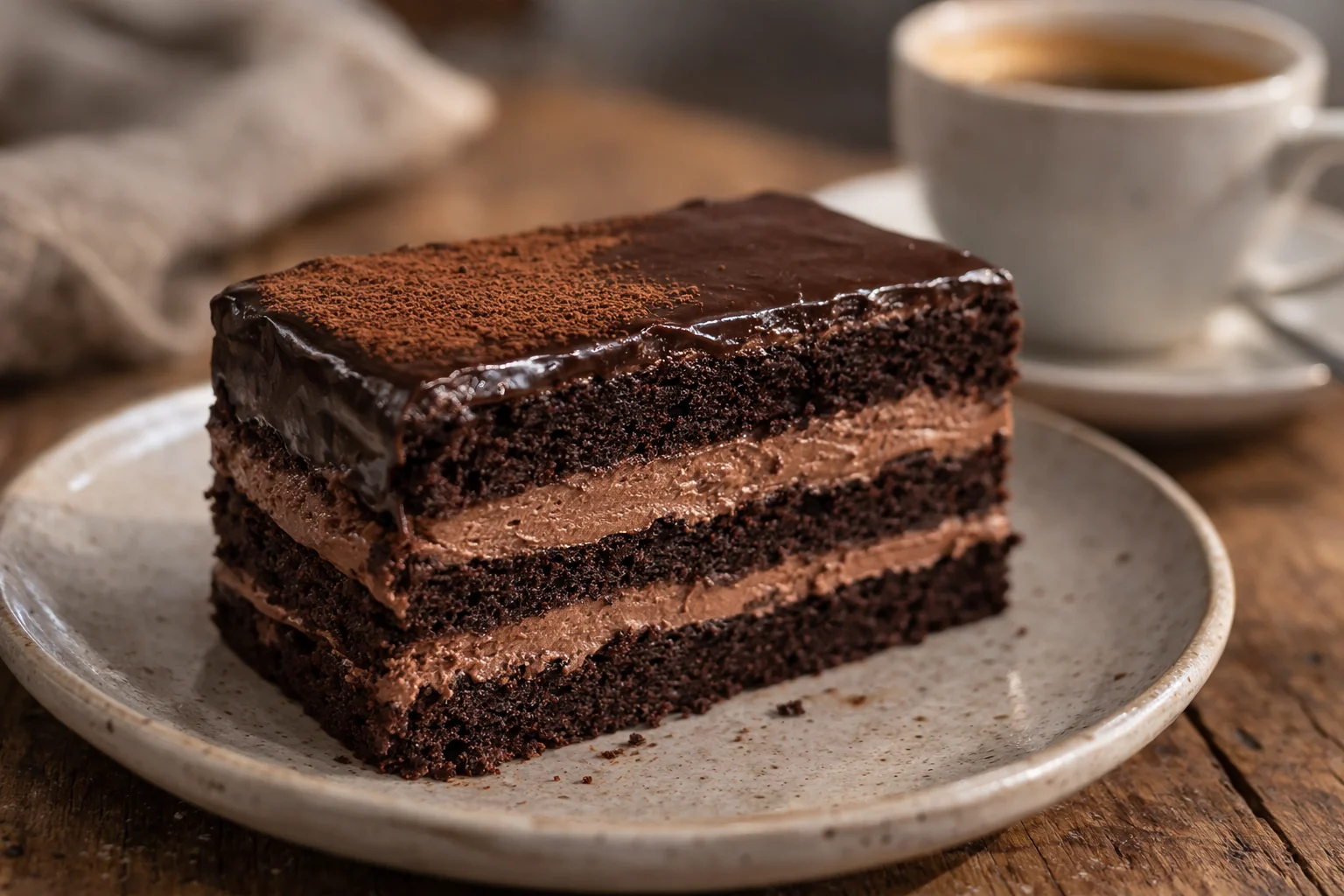 Tort Joffre Romanian Chocolate-Espresso Layer Cake